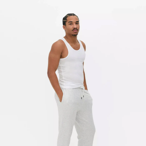 Sleeveless Vests Cotton White Tank Top Bulk Buy