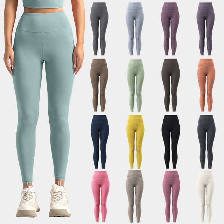 Wholesale Women Butt Lift Yoga Pants High Waist Gym Fitness Pants Outer Wear Tight Long Yoga Leggings