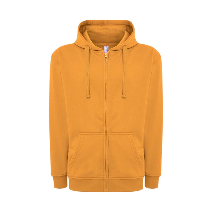 Men’s Long-sleeve Full-Zip Terry Hoodie Jacket Sweatshirt