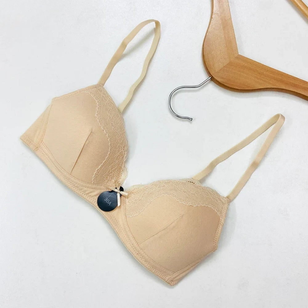 Womens Non Wire Padded Push Up Bra