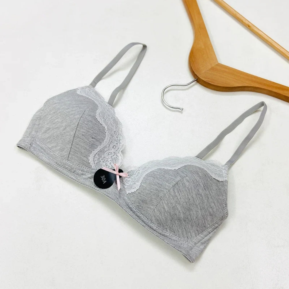 Womens Non Wire Padded Push Up Bra