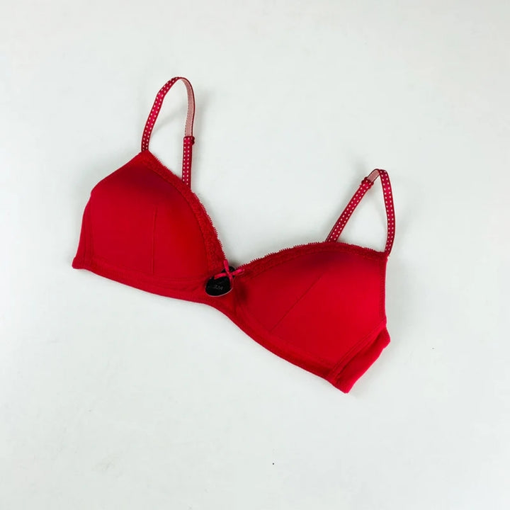 Womens Non Wire Padded Push Up Bra