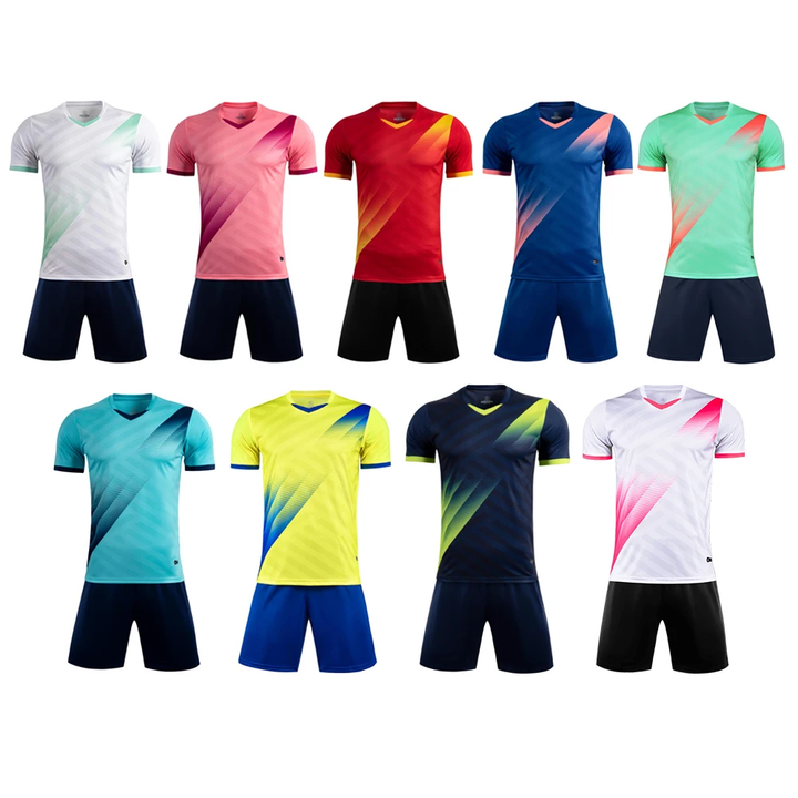 Team Football Uniforms Soccer Jersey Set