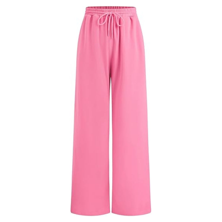 Wholesale Wide Leg Sweatpants Knitted Athletic Pants