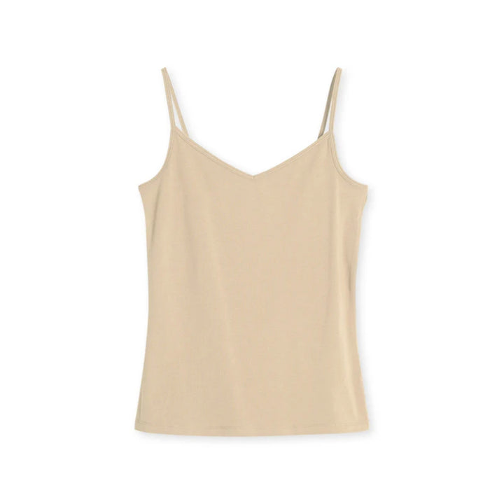 Ladies V-Neck Premium Cotton Tank Top Wholesale