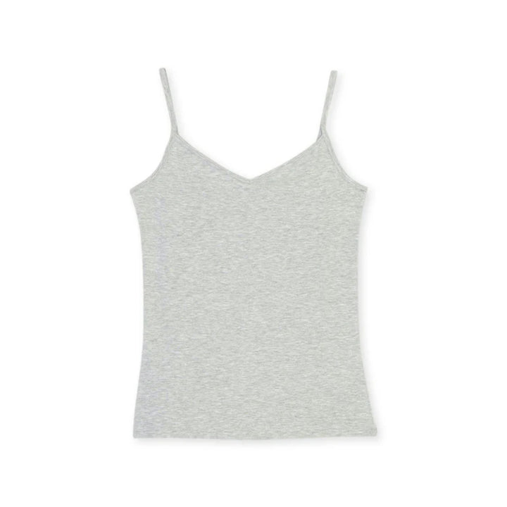 Ladies V-Neck Premium Cotton Tank Top Wholesale