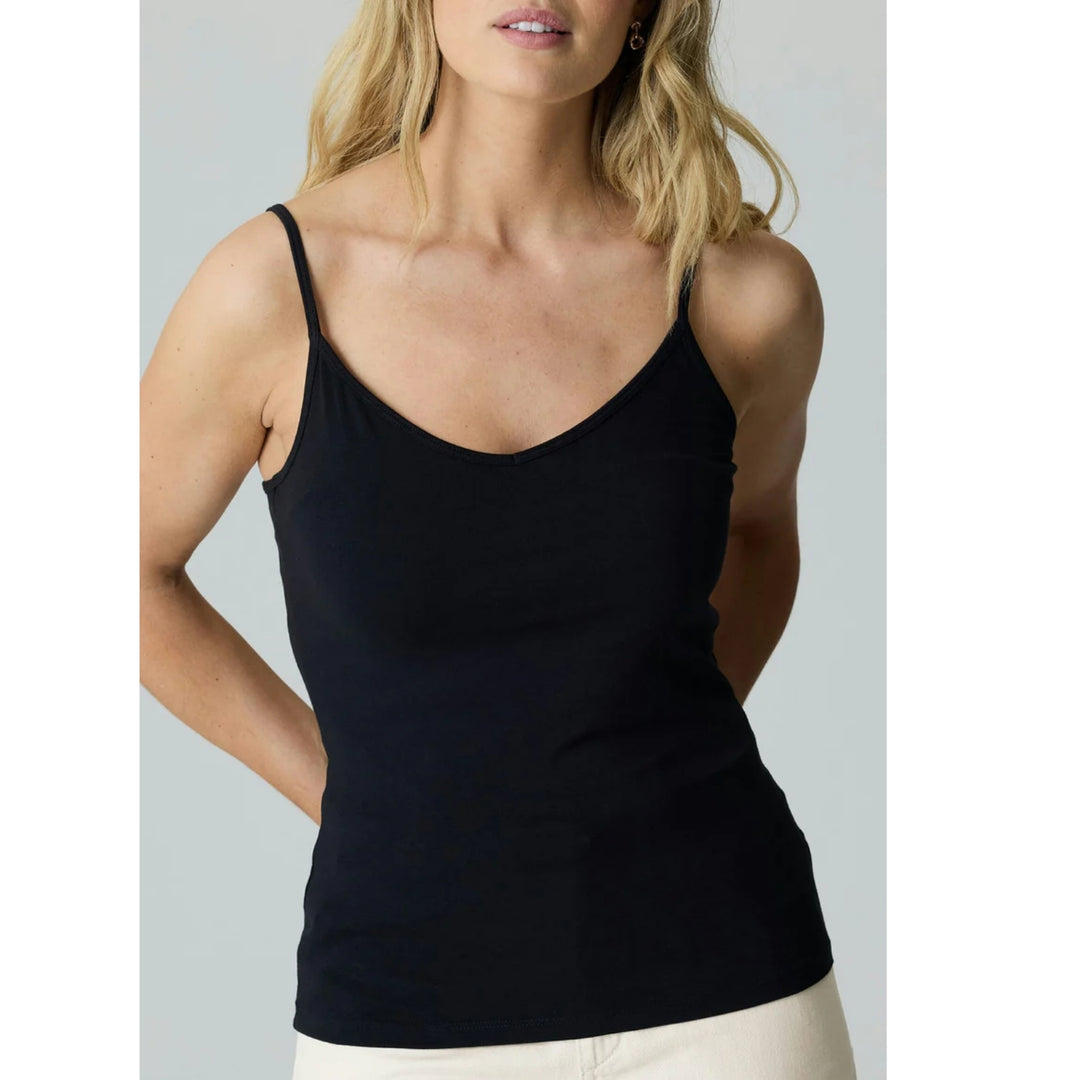 Ladies V-Neck Premium Cotton Tank Top Wholesale